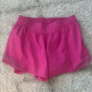 Lulu hotty hot pink shorts